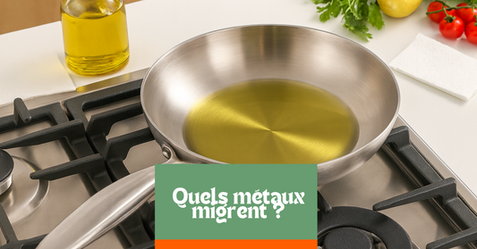 Quels métaux migrent vraiment depuis une poêle en inox ?