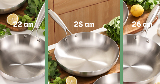 Quelle taille de poêle inox choisir ? Le guide complet
