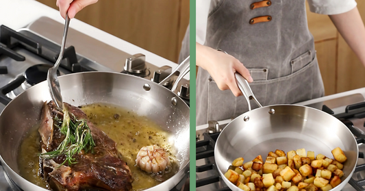 Comment utiliser une poêle inox sans qu’elle accroche ?