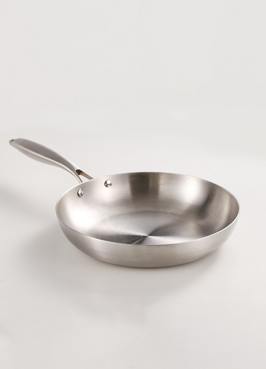 Poêle inox 32 cm
