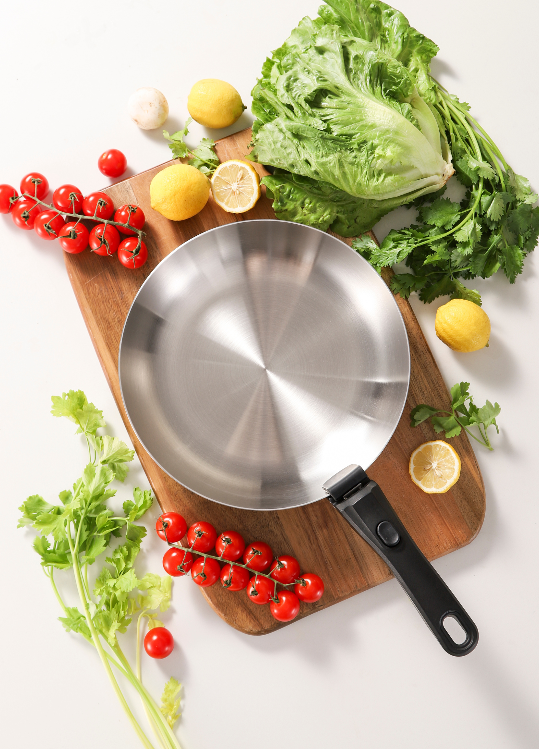Poêle inox Poeleo