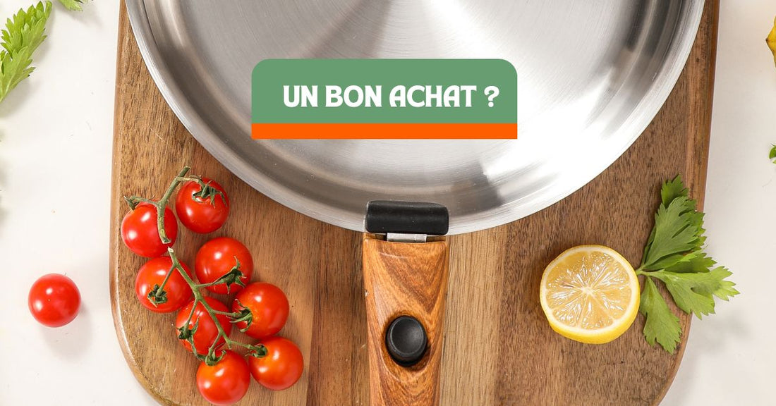 Faut-il acheter une poêle inox à poignée amovible ?