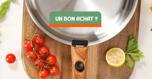 Faut-il acheter une poêle inox à poignée amovible ?