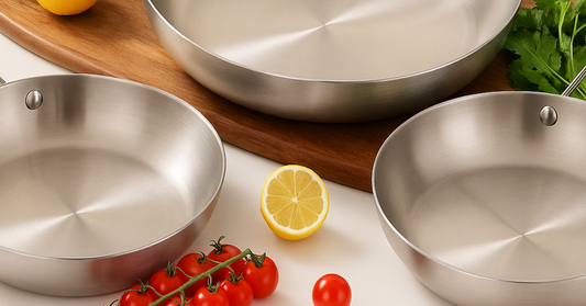 Pourquoi choisir un pack de poêles inox ?