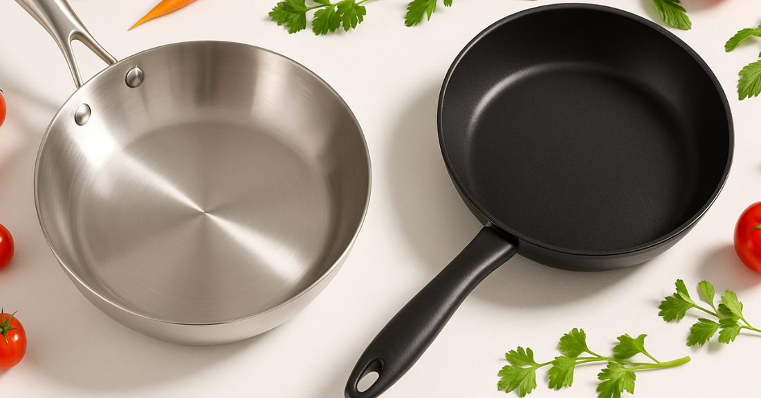 Poêle inox ou poêle en Téflon ? Le meilleur choix pour vous