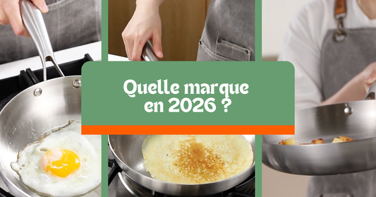 Quelle marque de poêle inox 18/10 choisir en 2026 ?