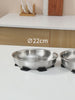 Rangement des poêles inox empilables avec poignée amovible